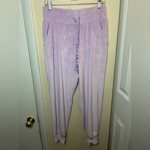 PINK Victoria's Secret Light Purple Joggers
